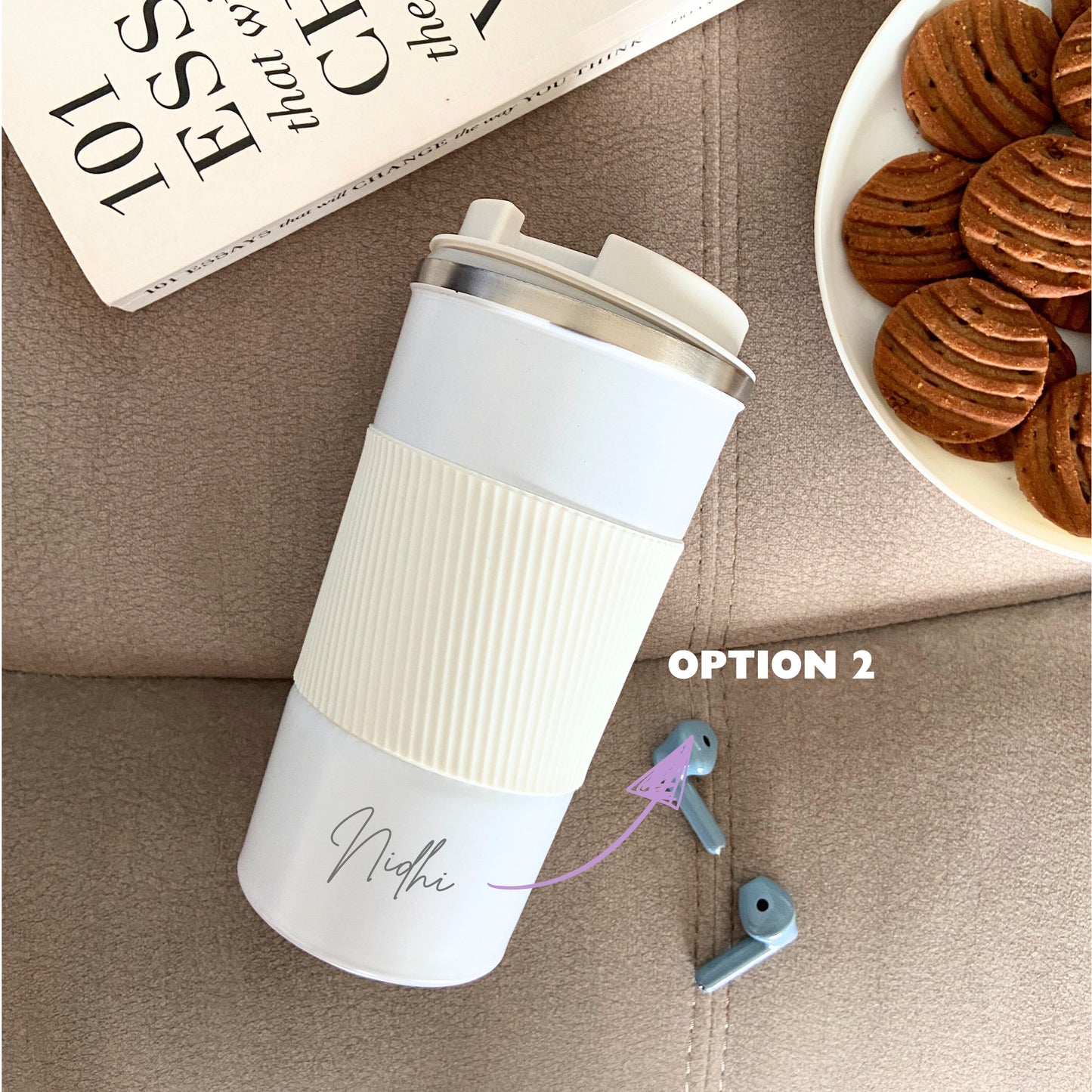 Personalized Double Walled Travel Tumbler