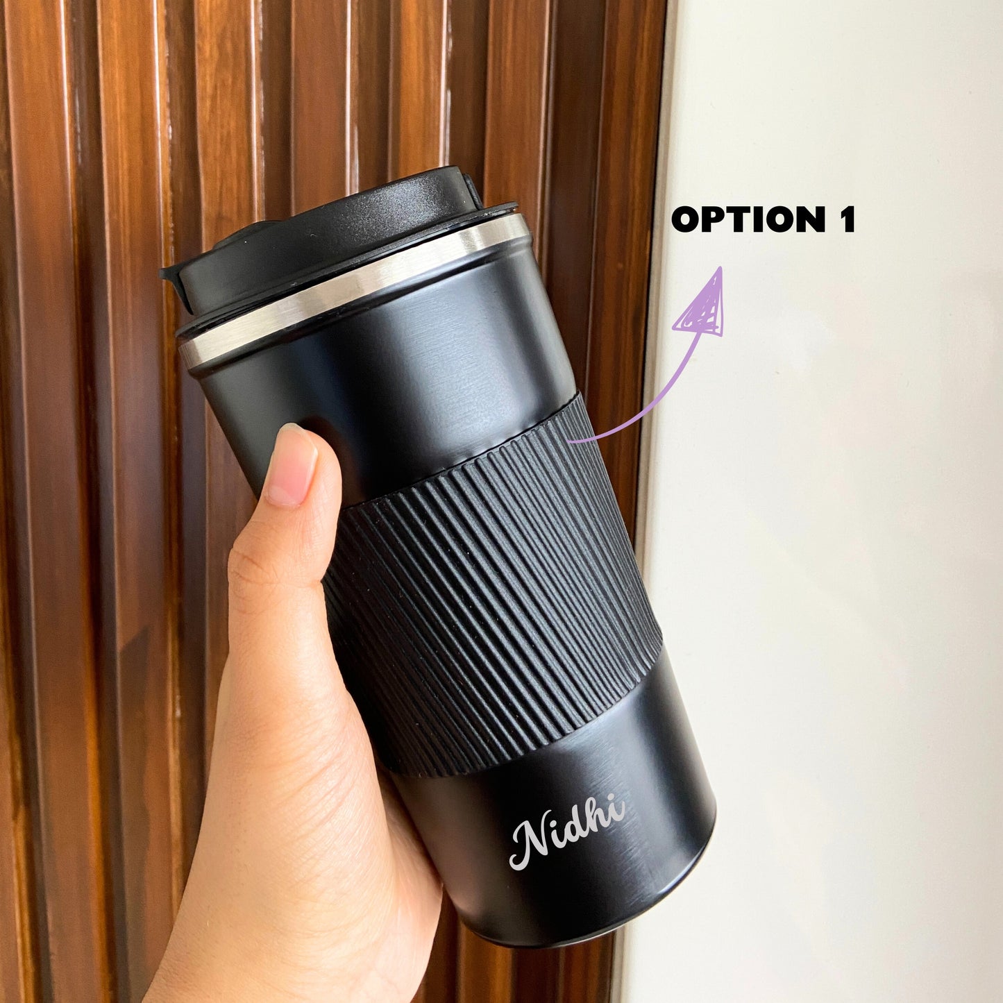 Personalized Double Walled Travel Tumbler