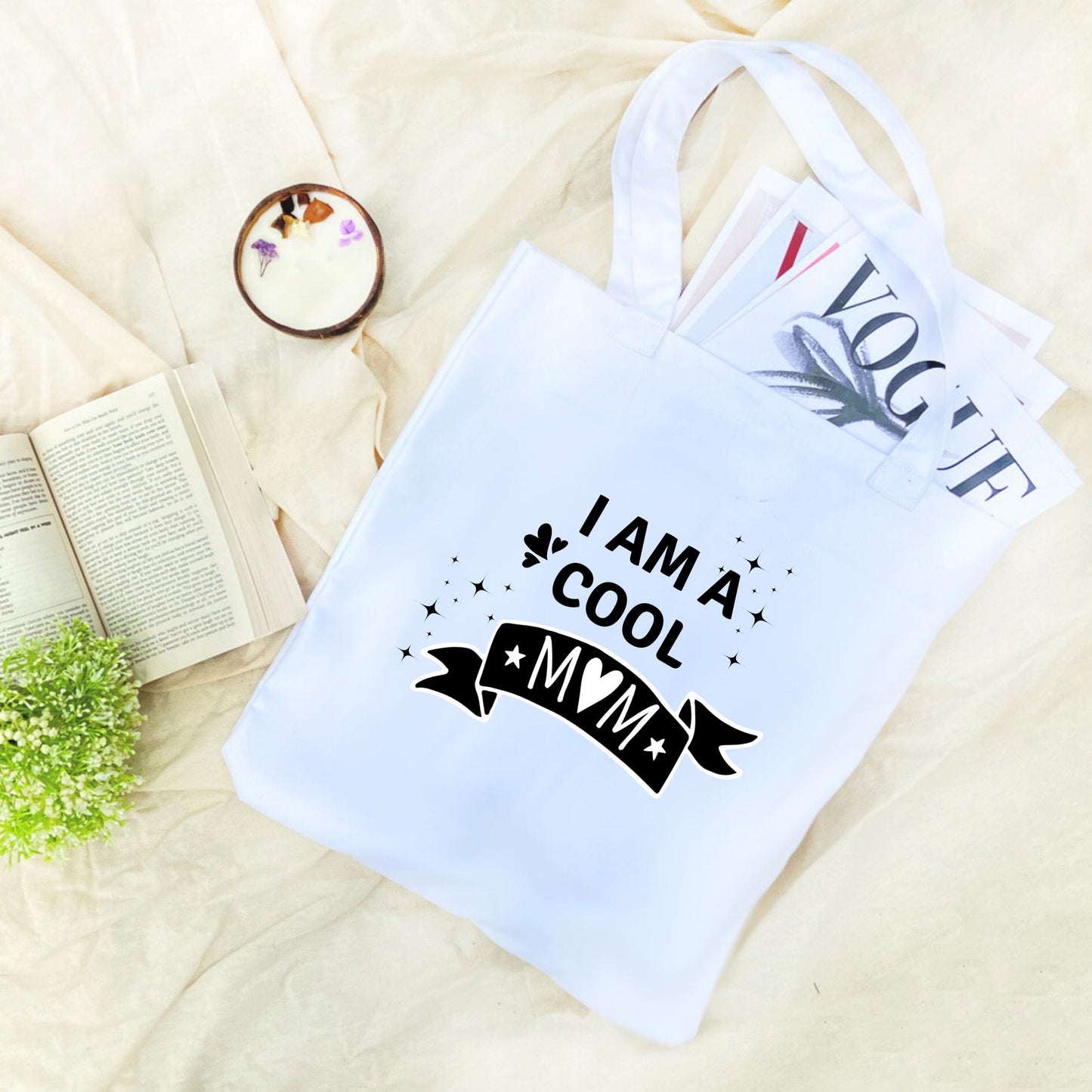 I Am A Cool Mom Tote Bag