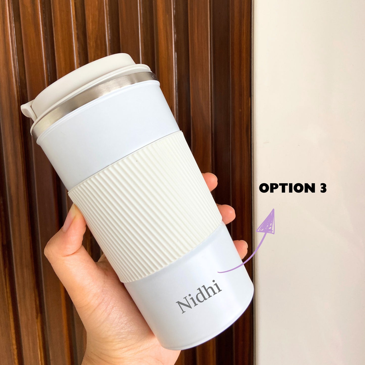 Personalized Double Walled Travel Tumbler