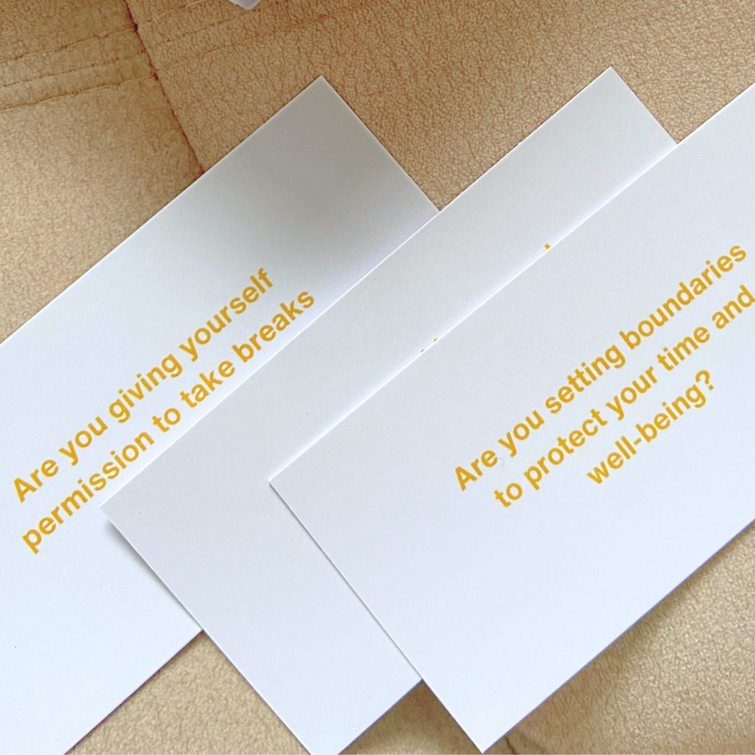 Anxiety Support Cards