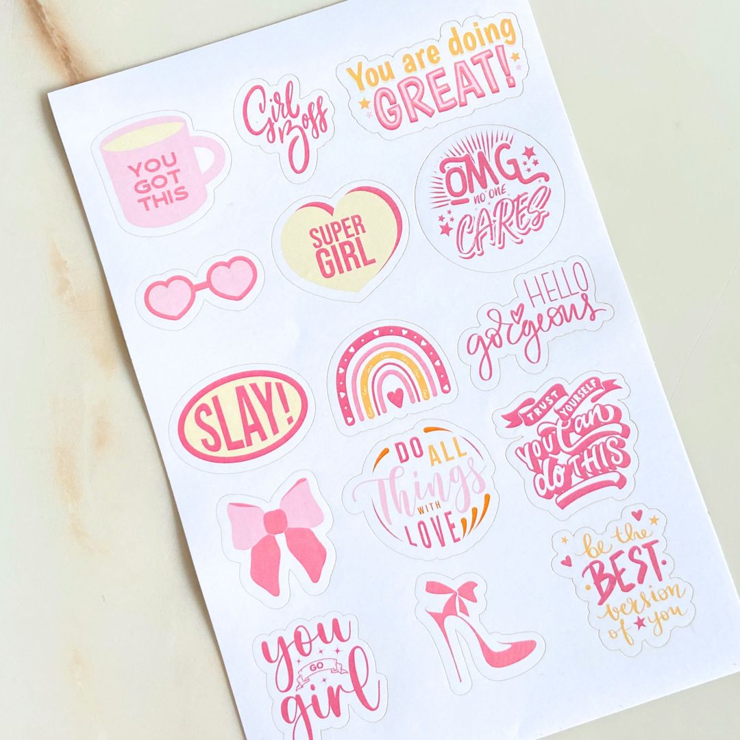 Sticker Sheets ( Set of 3 )