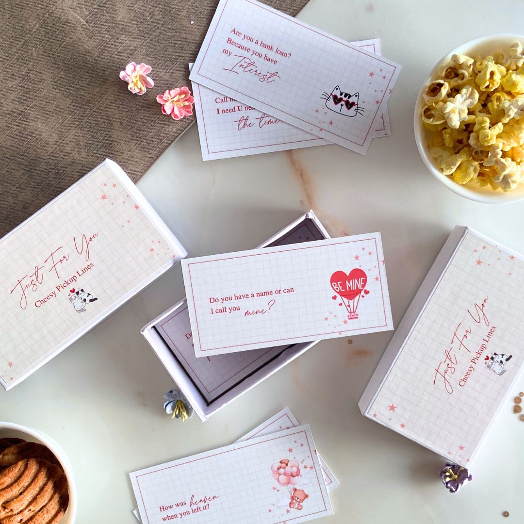 Cheesy Pickup Lines Cards