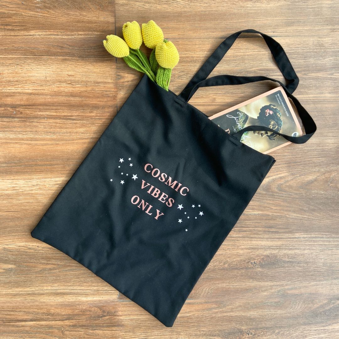 Cosmic Vibes Only Tote Bag