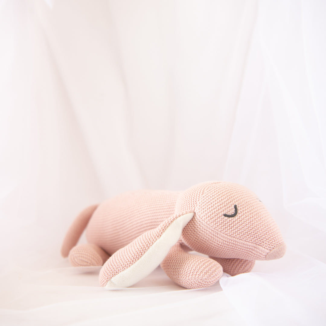 Knitted Sleeping Doggo