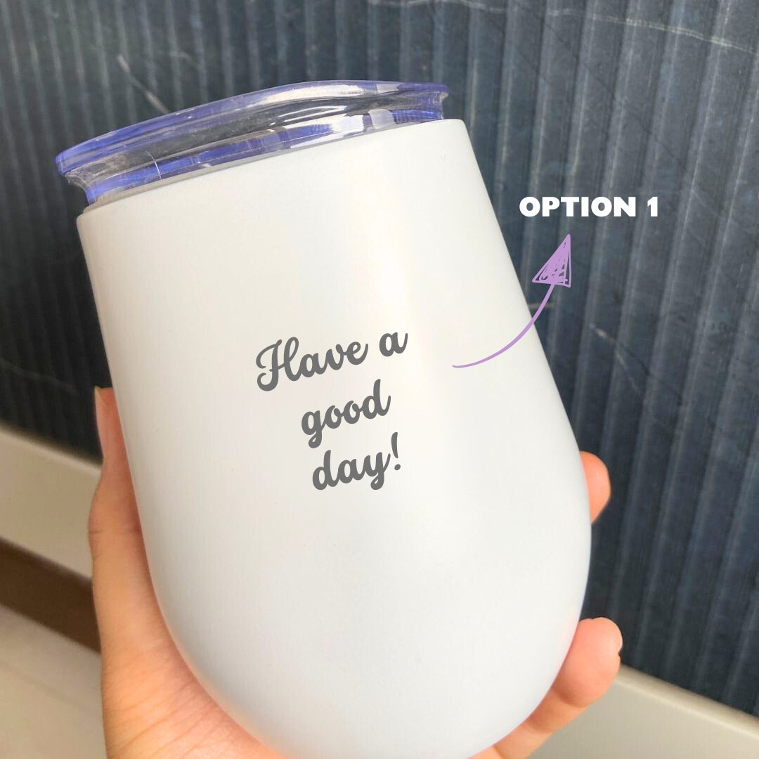 Personalized Steel Tumbler