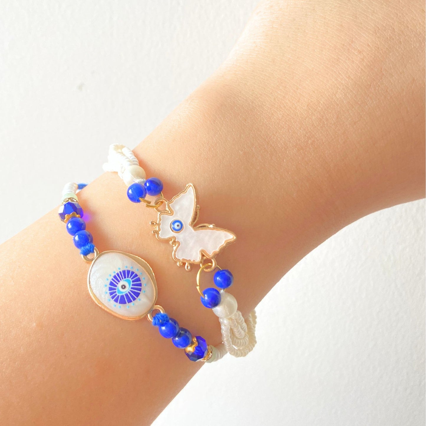 Evil Eye Bracelet & Rakhi Set