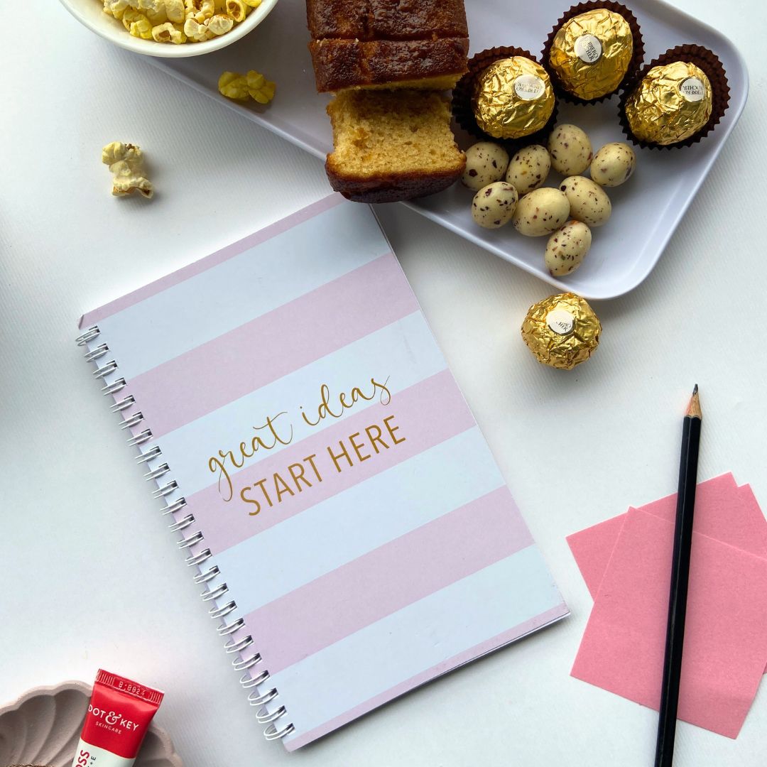 Great ideas Start Here Wiro Notebook