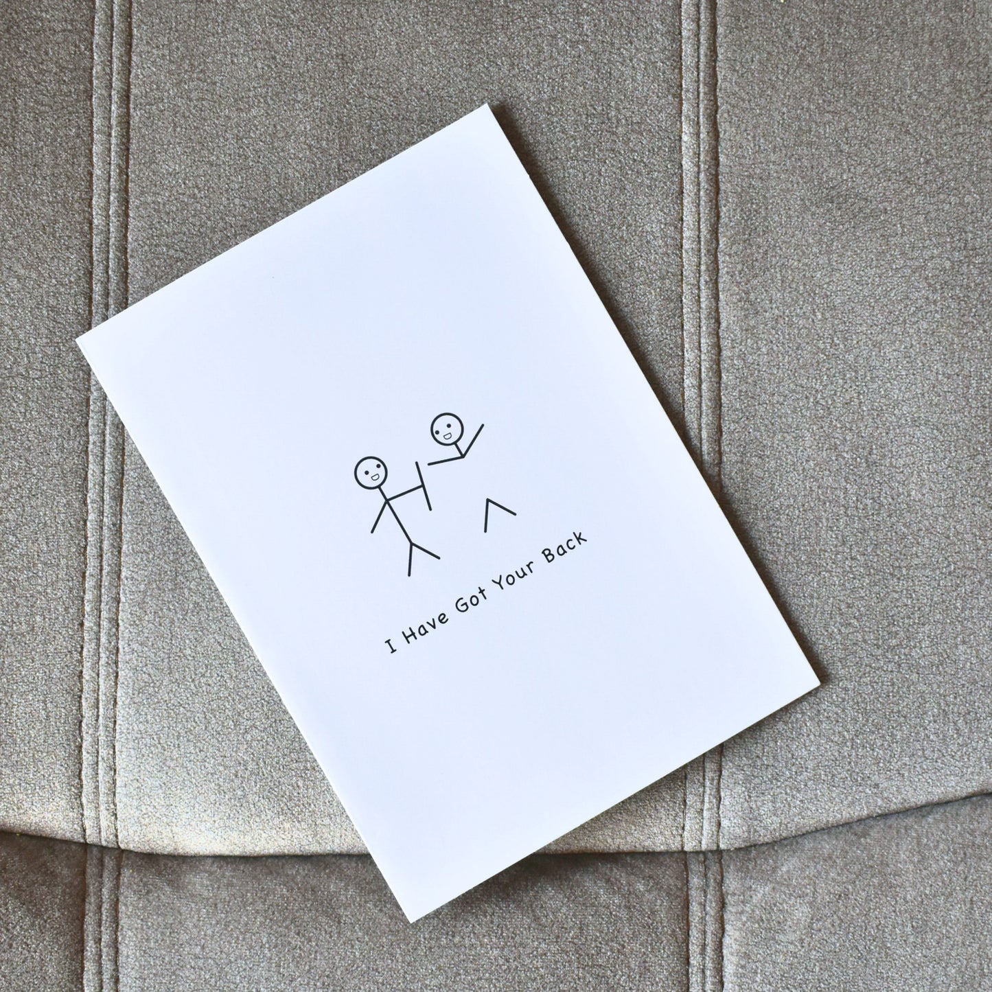 I've Got Your Back Card