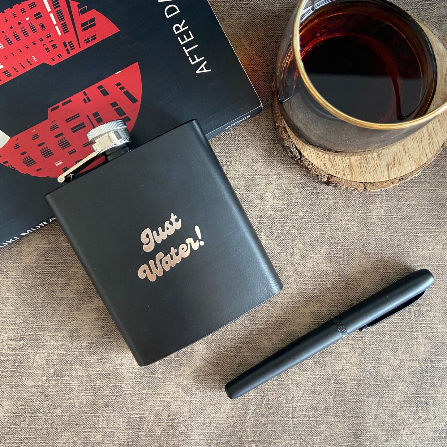 Just Water Hip Flask