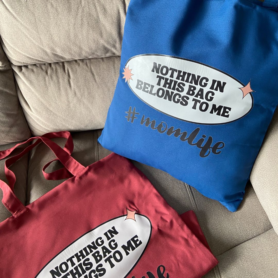 #Momlife Tote Bag