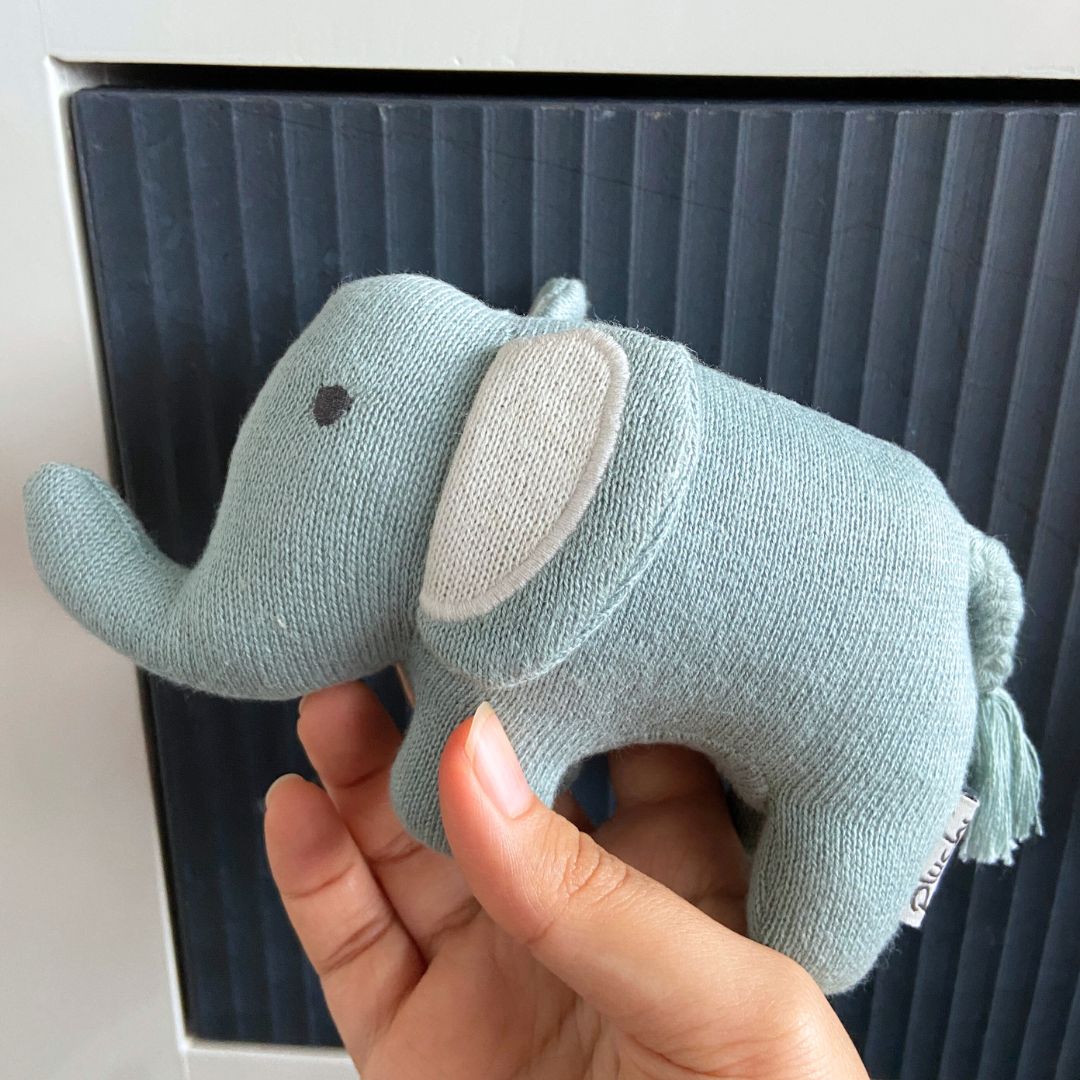 Mr. Elephant Knitted Stuffed Toy