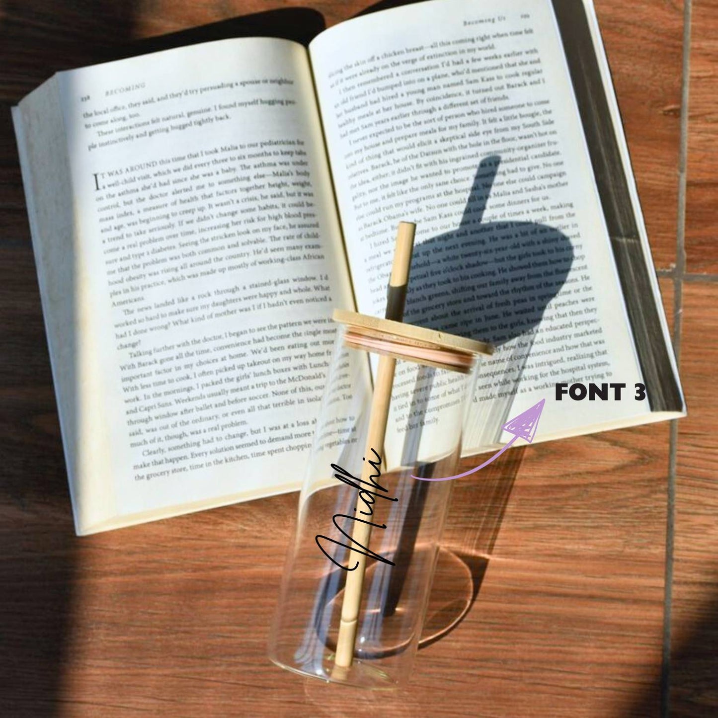 Personalized Glass Tumblers