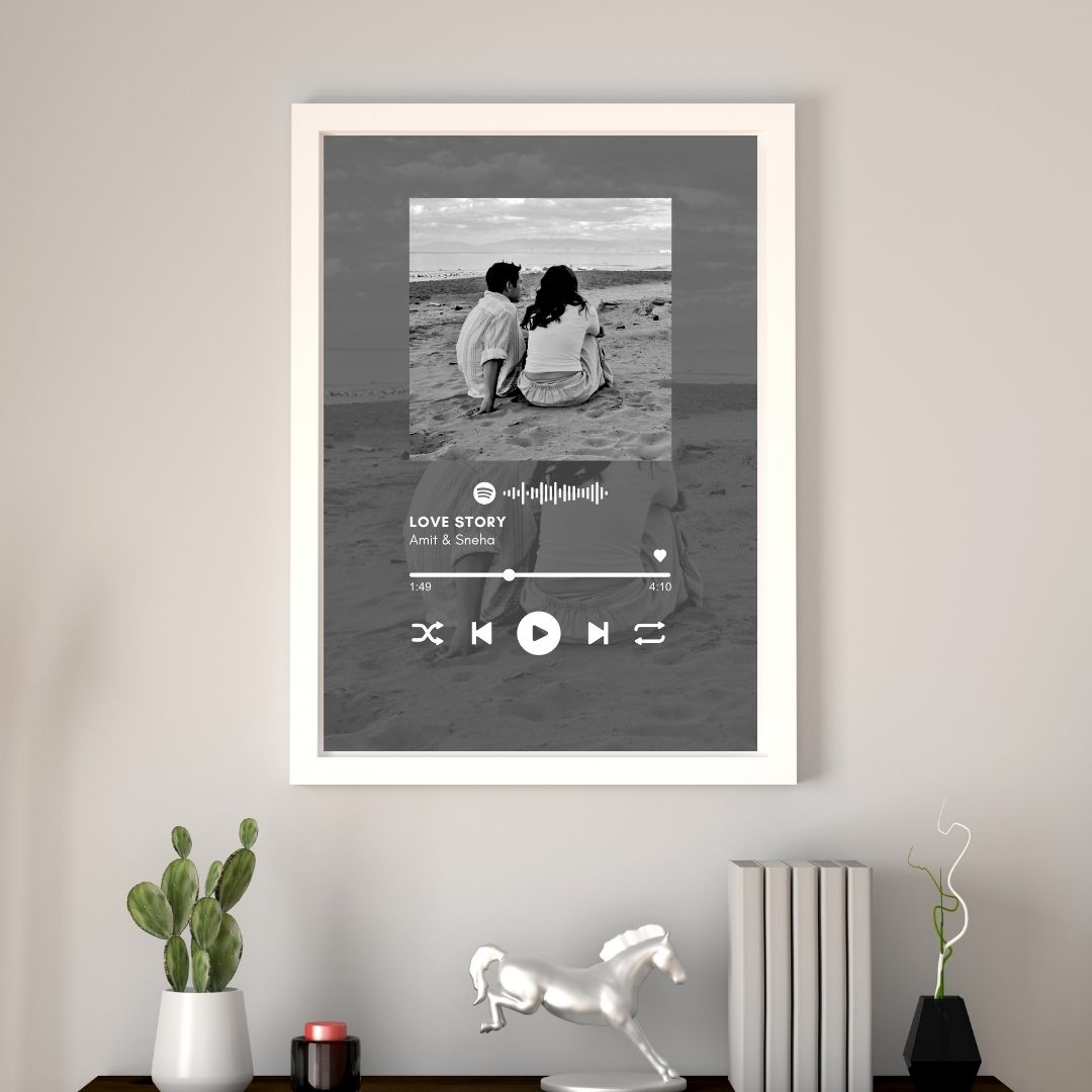 Personalized Spotify Frame