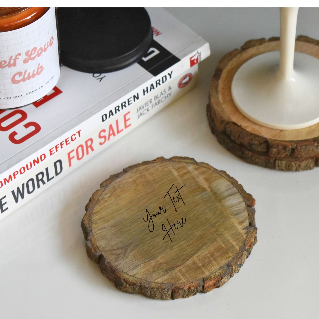 Personalized Wooden Coaster