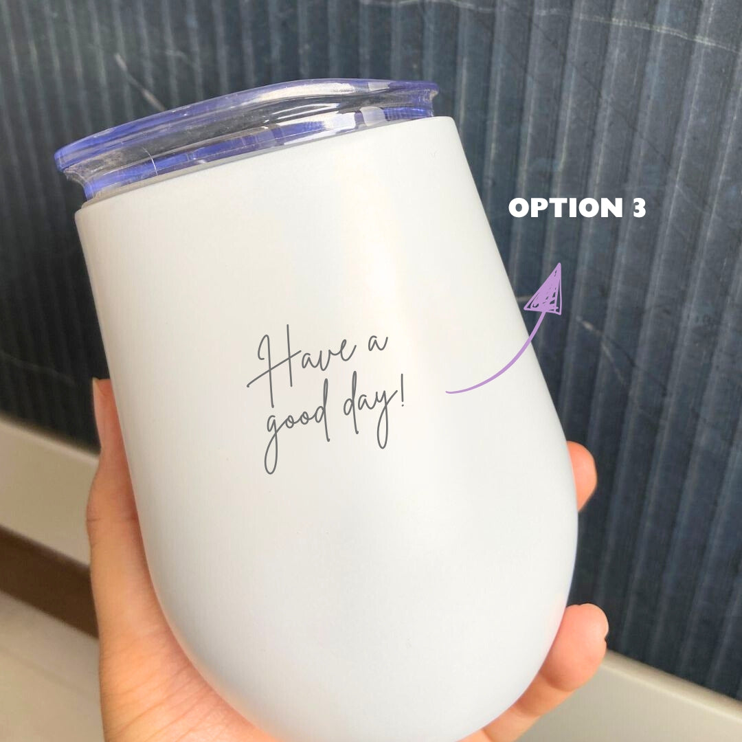 Personalized Steel Tumbler