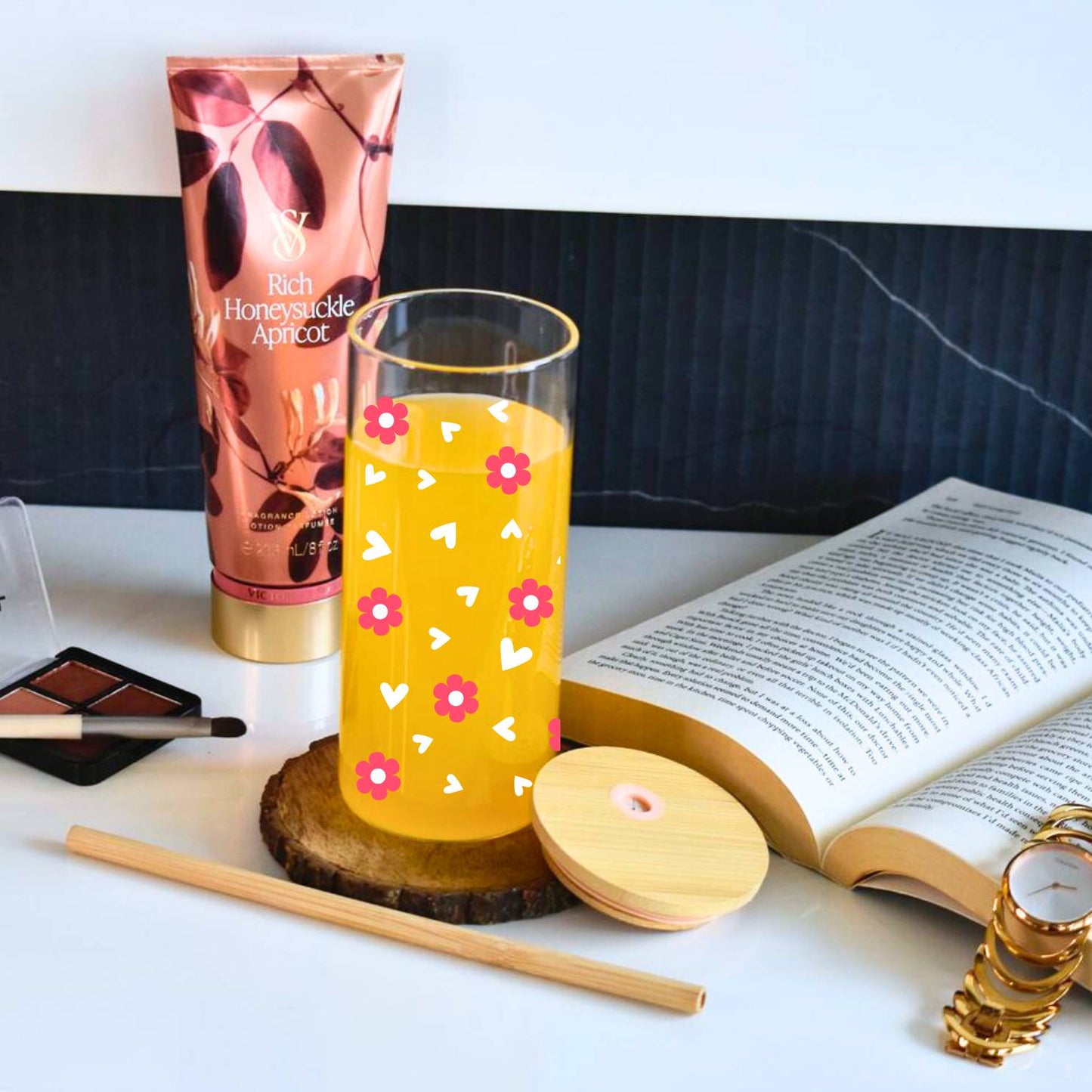 Printed Glass Tumblers