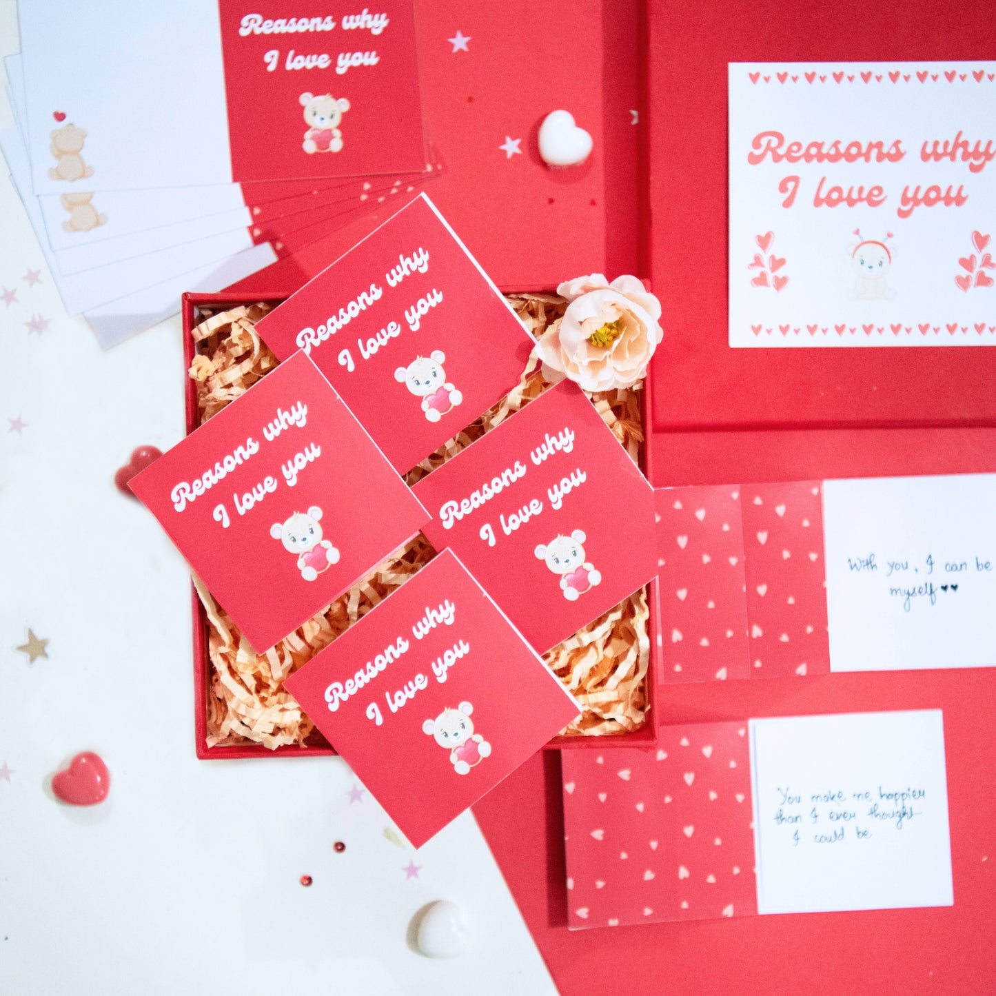 Reasons Why I Love You Message Box