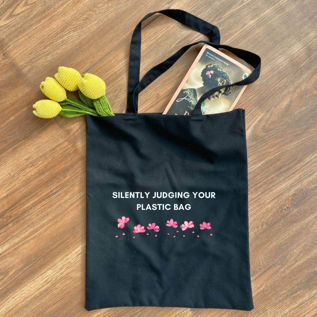 Judging Your Plastic Bag Tote Bag