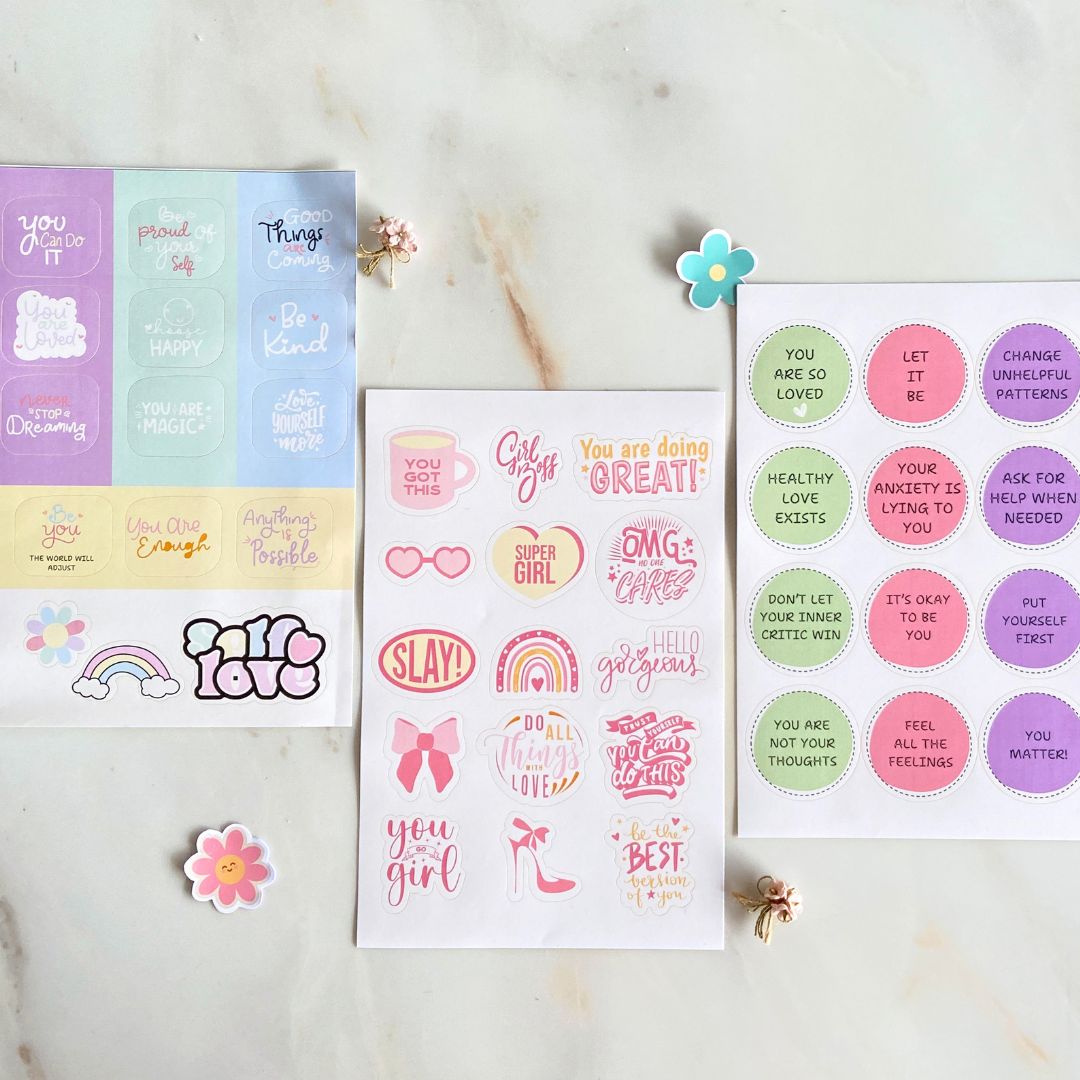 Sticker Sheets ( Set of 3 )