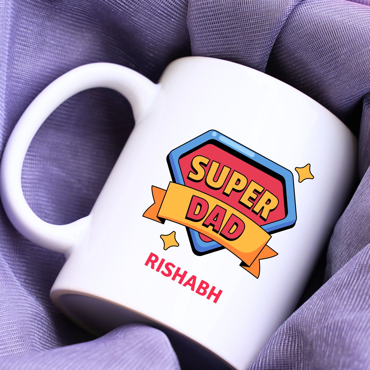 Super Dad Personalized Mug