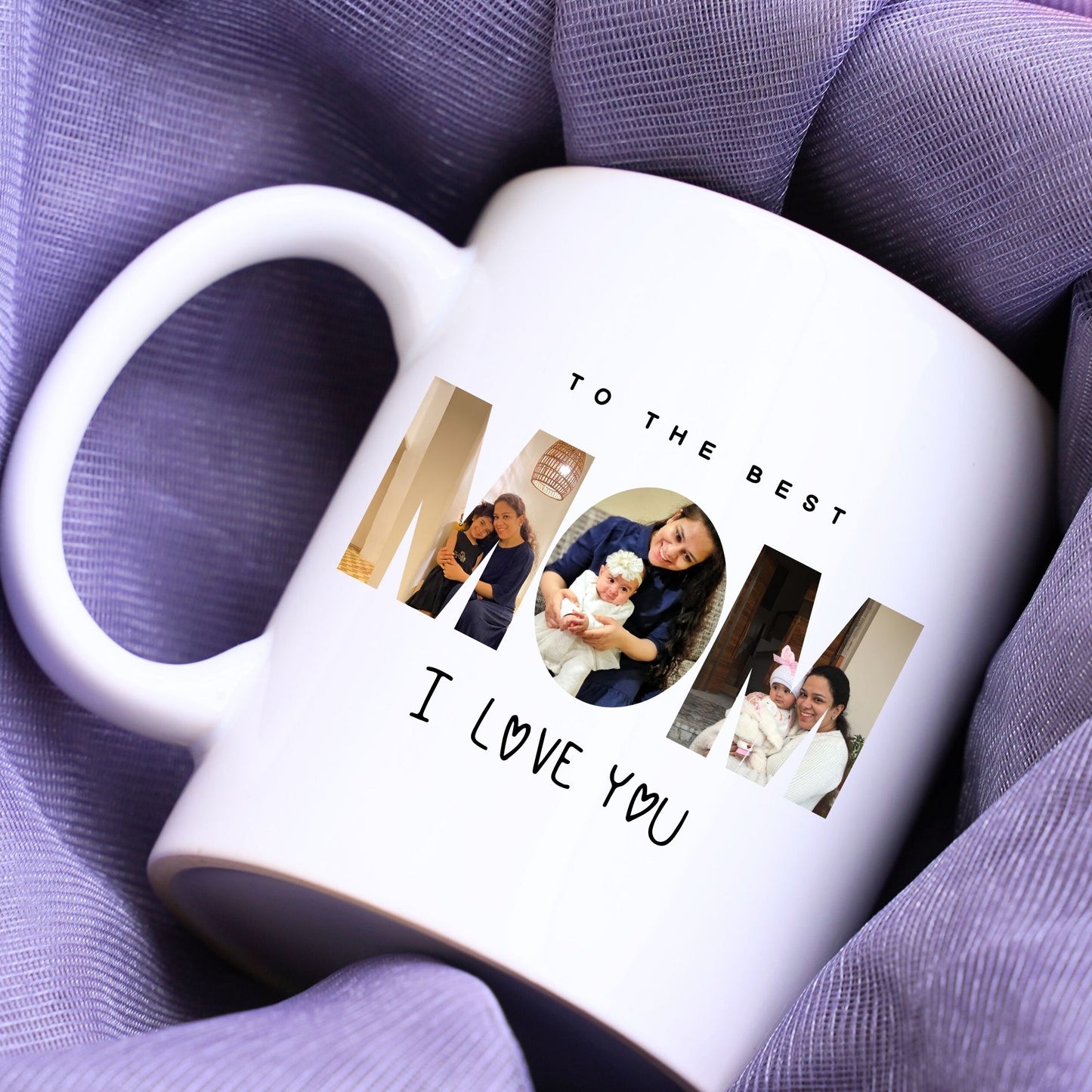 To The Best Mom Personalized Mug