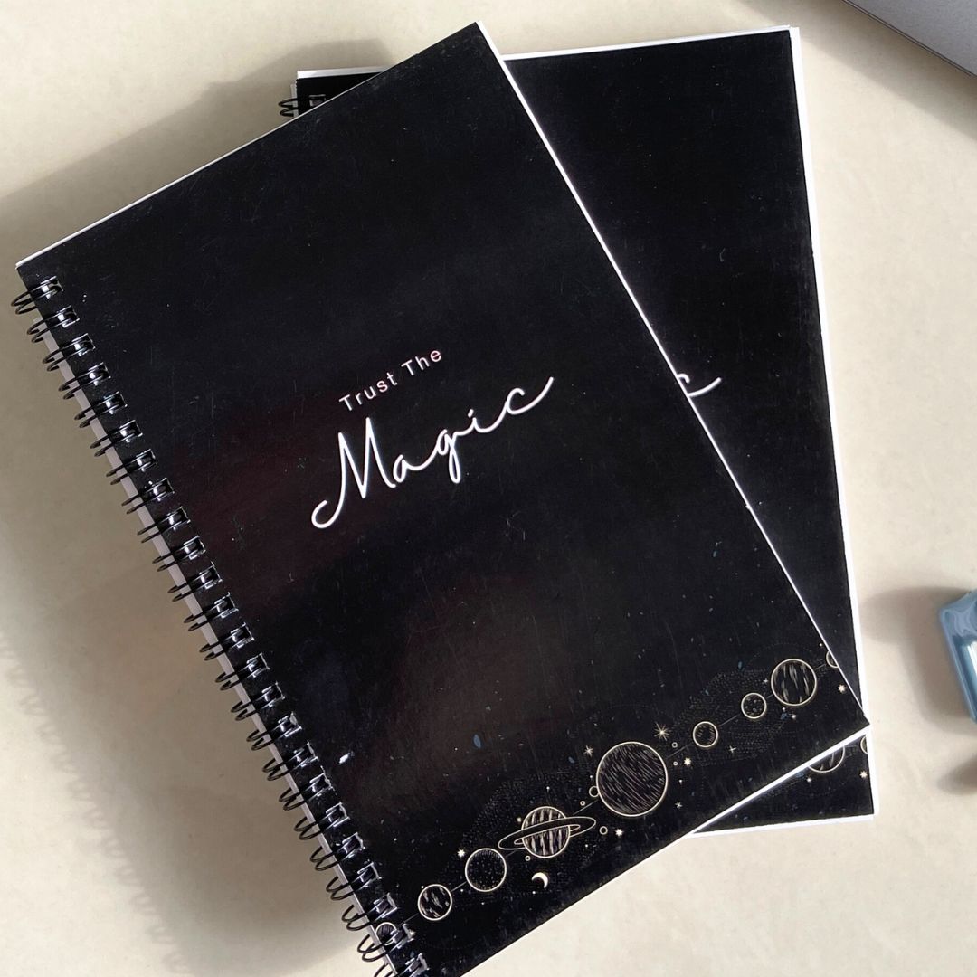Trust The Magic Wiro Notebook
