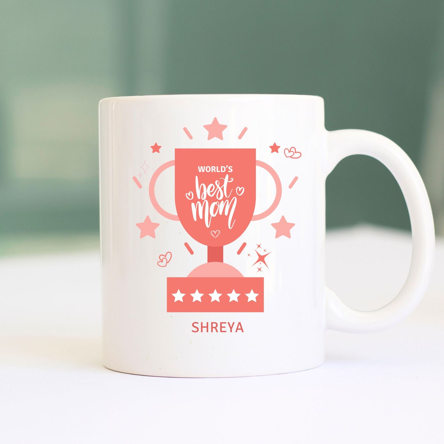 World's Best Mom Personalized Mug