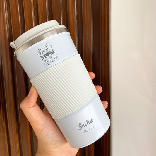 Best Mom Ever Personalized Double Walled Travel Tumbler