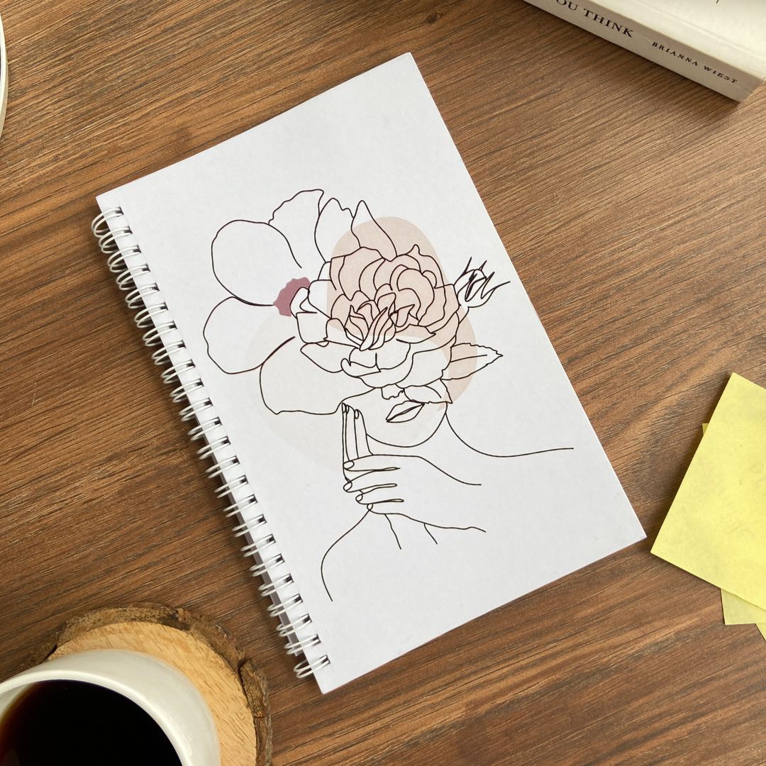 Boho Artwork Wiro Notebook