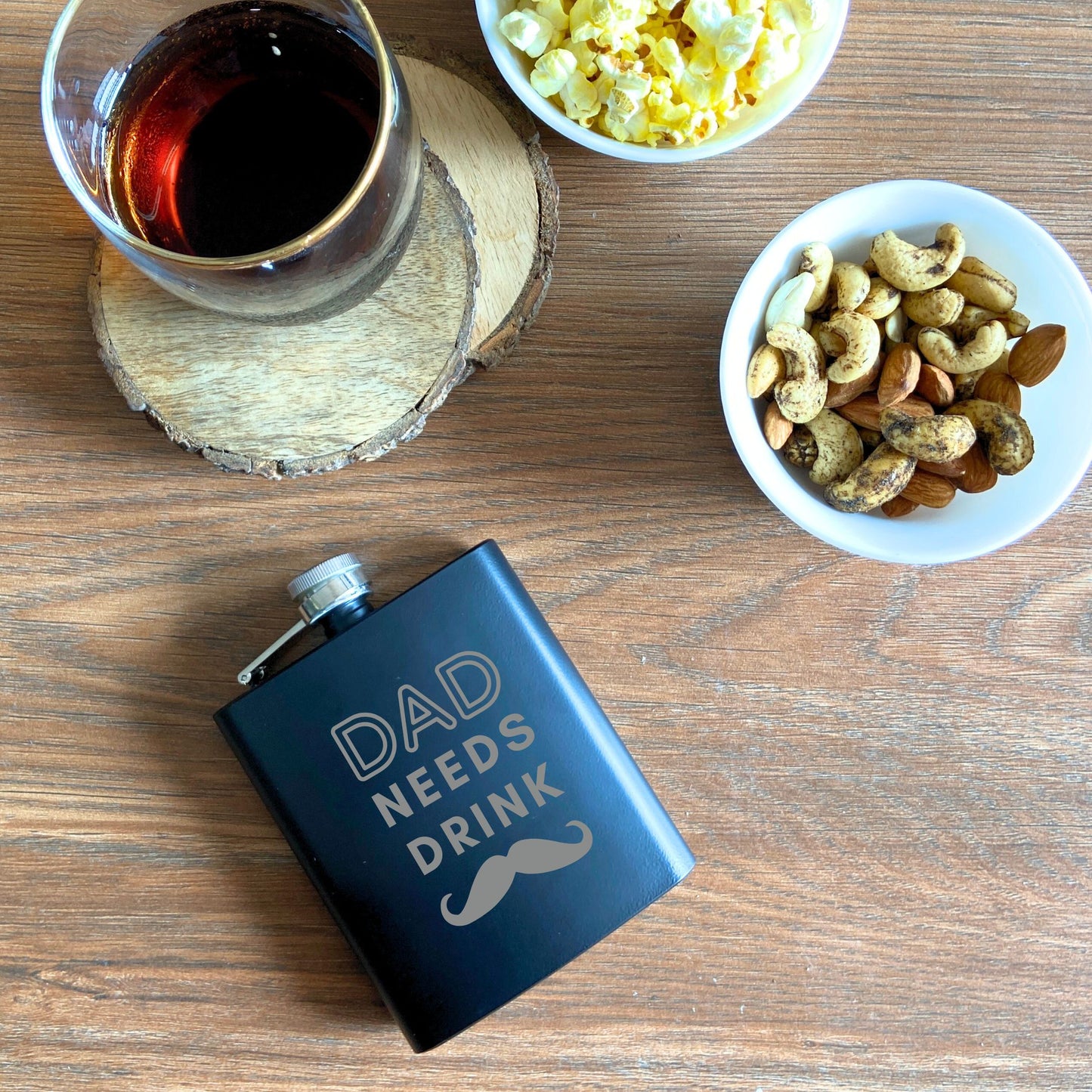 Dad Needs Drink Hip Flask