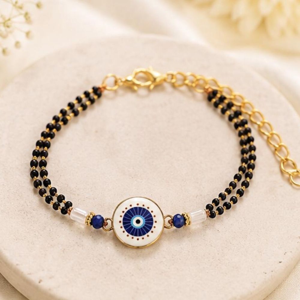 Evil Eye and Rakhi Set for Bhaiya Bhabhi