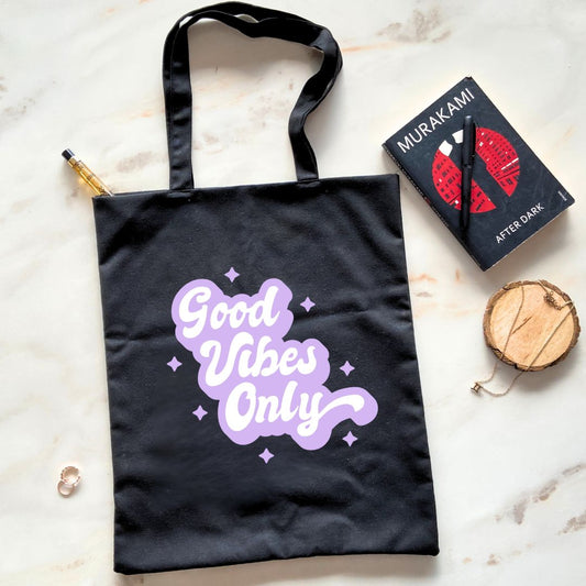 Good Vibes Only Tote Bag
