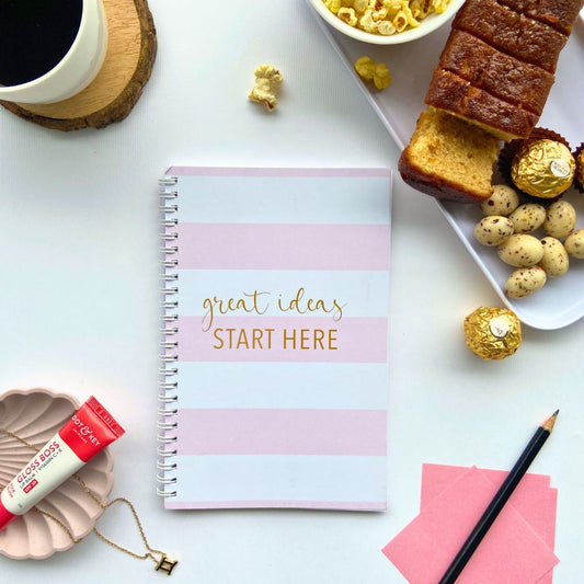 Great ideas Start Here Wiro Notebook