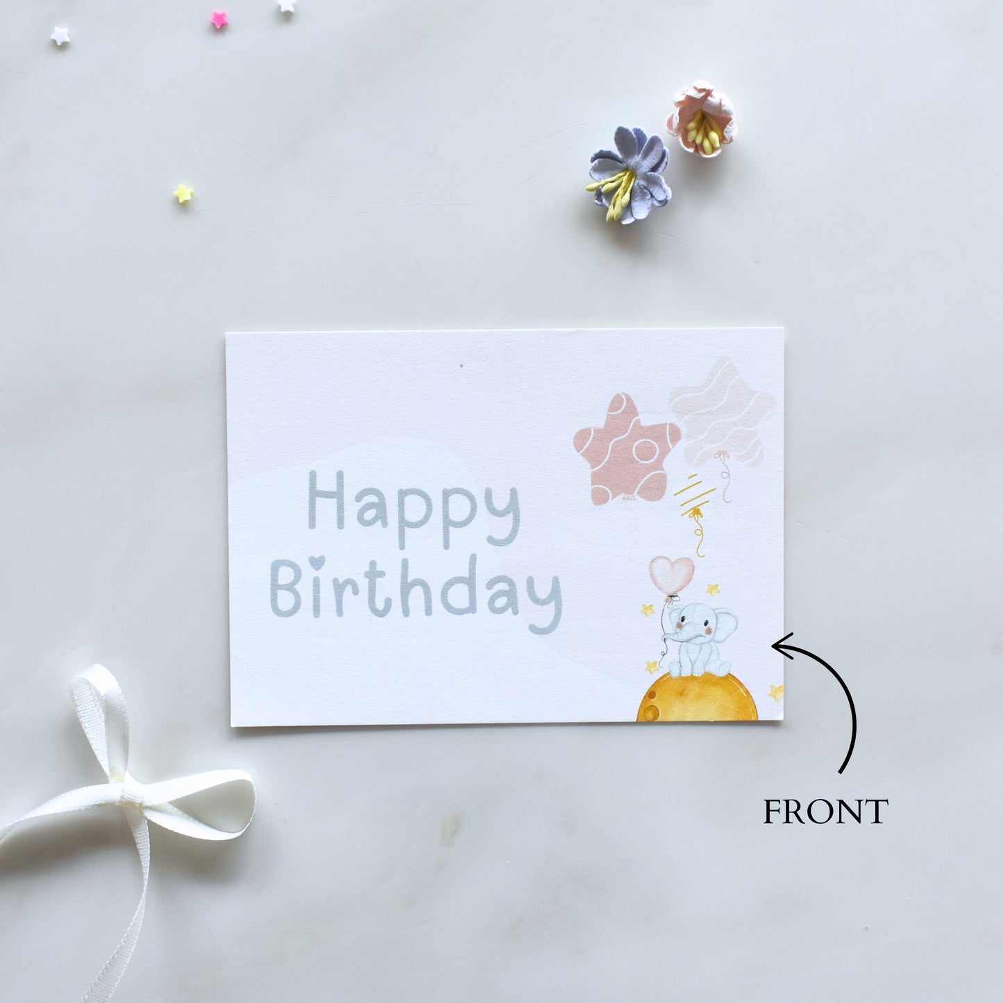 Happy Birthday Cute Postcard