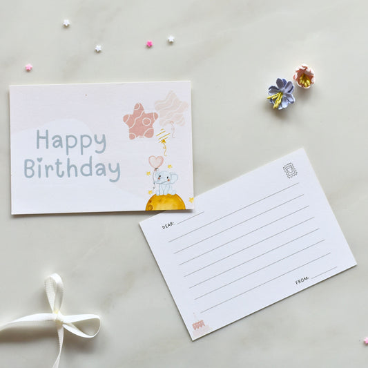 Happy Birthday Cute Postcard