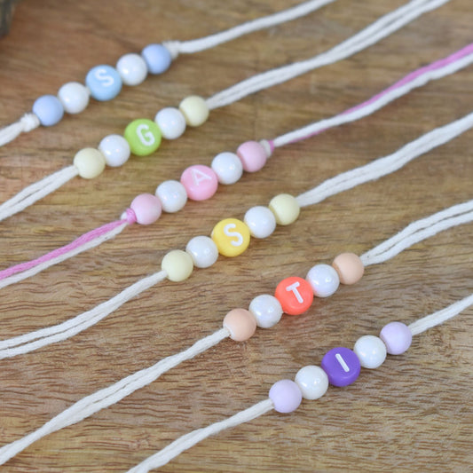 Personalized Name Initial Rakhi