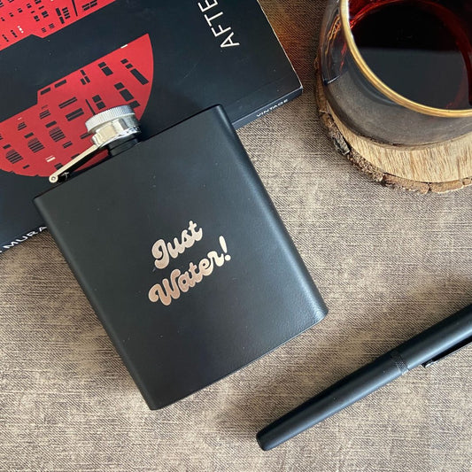 Engraved Hip Flask