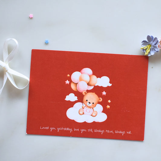 Love You Forever Postcard