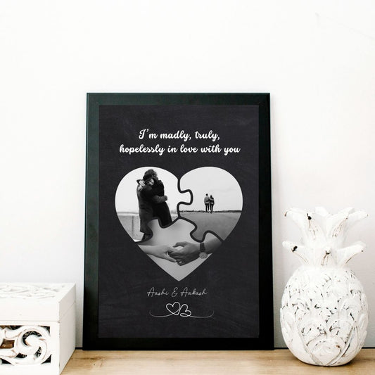 Madly In Love With You Personalized Frame