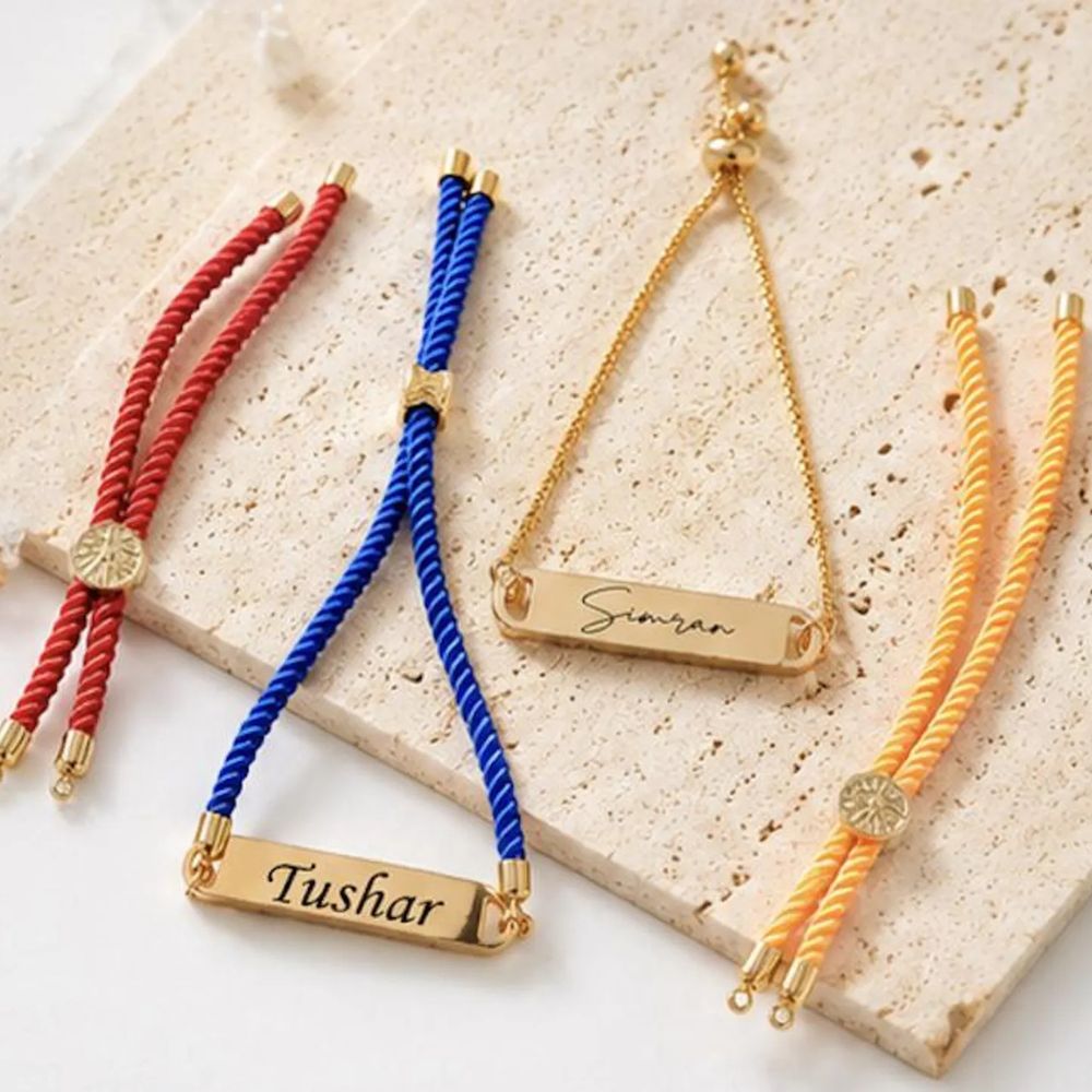 Personalised Engraved Rakhi