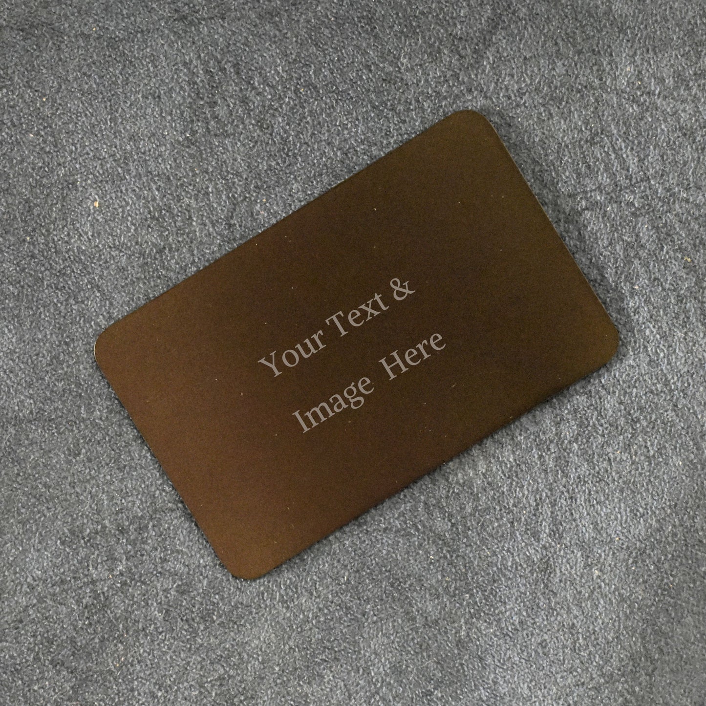 Personalized Wallet Card