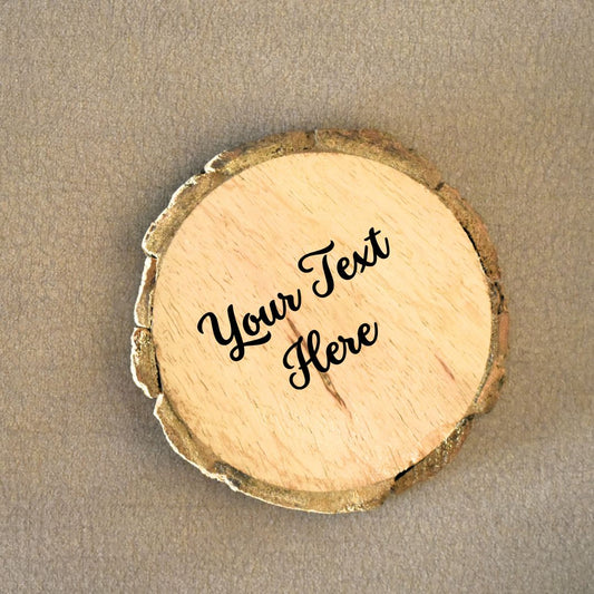Personalized Wooden Coaster