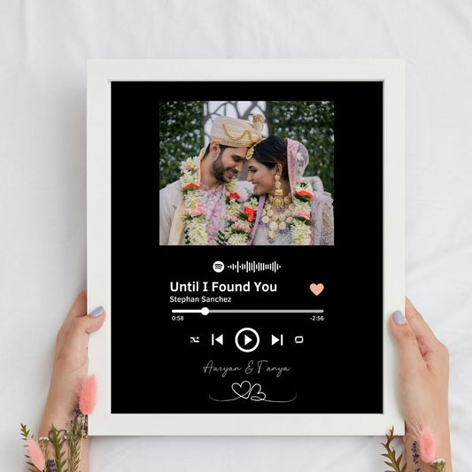Personalized Name & Spotify Frame