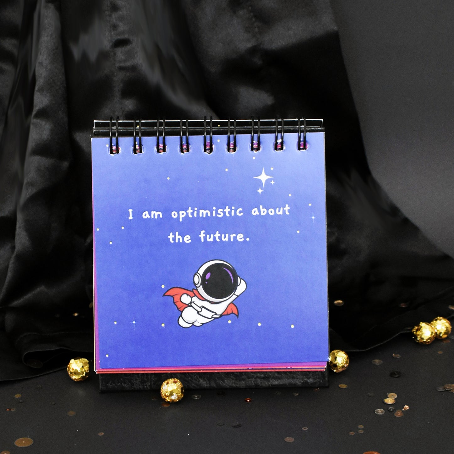Space Theme Affirmation Flip Up