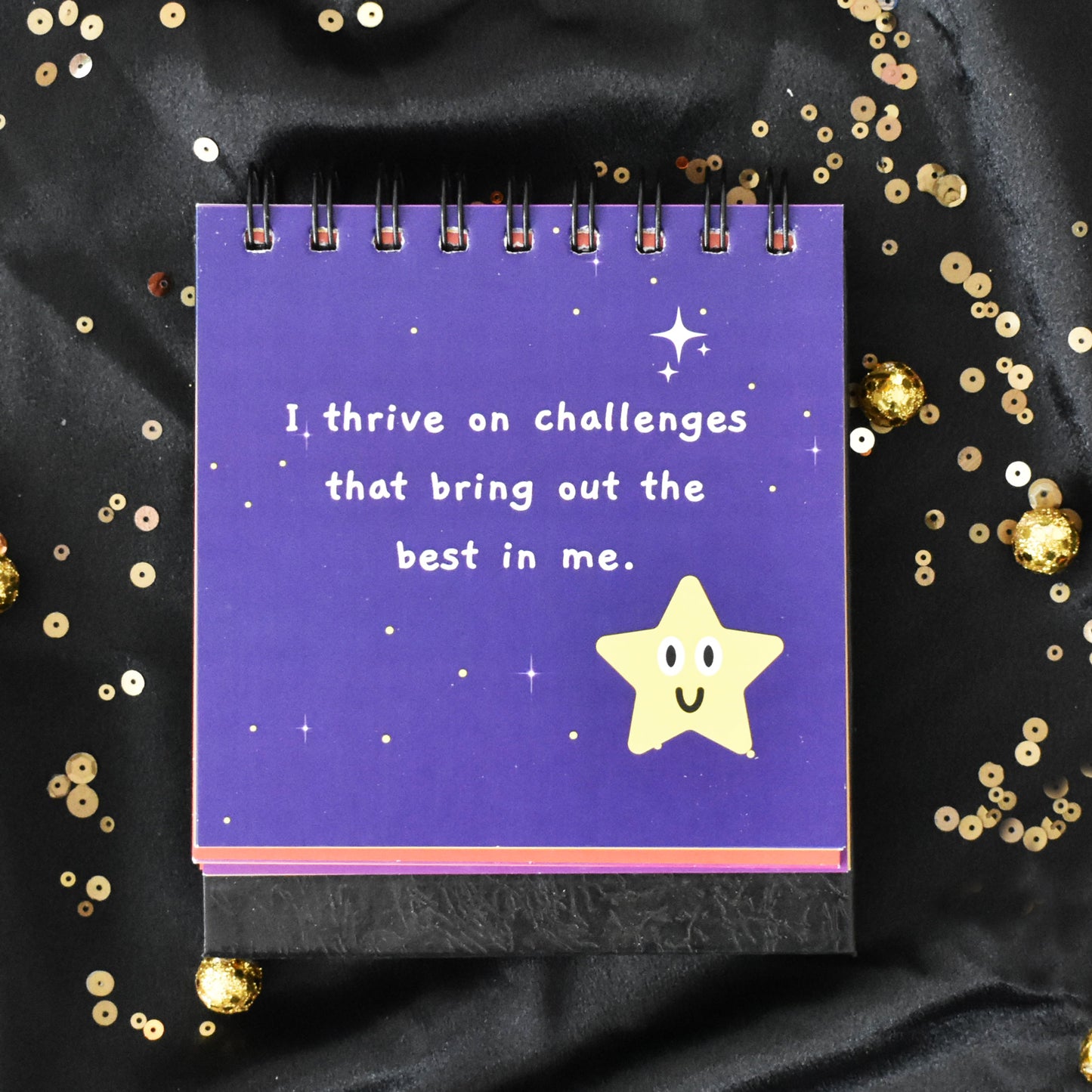 Space Theme Affirmation Flip Up