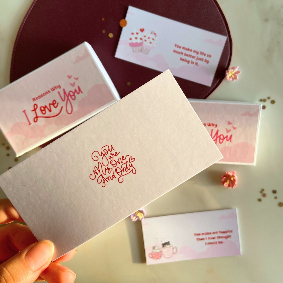 Reasons Why I Love You Cards
