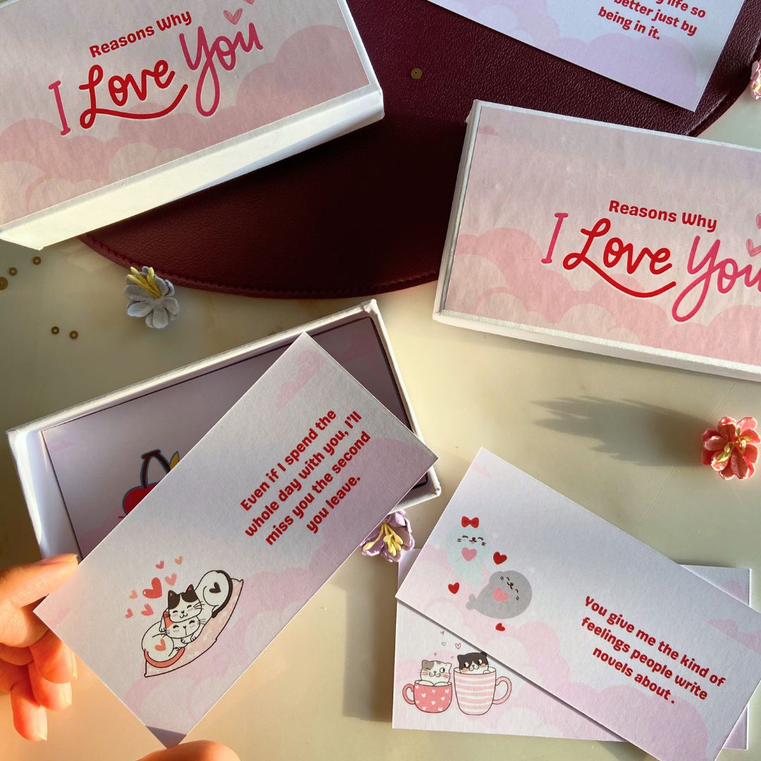 Reasons Why I Love You Cards