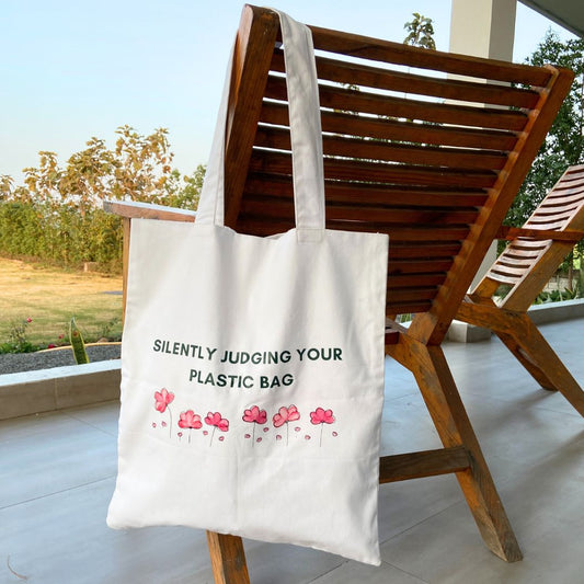 Judging Your Plastic Bag Tote Bag