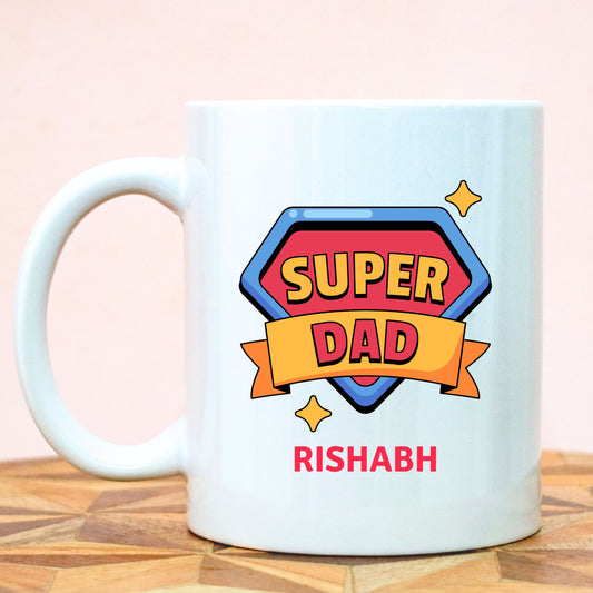 Super Dad Personalized Mug